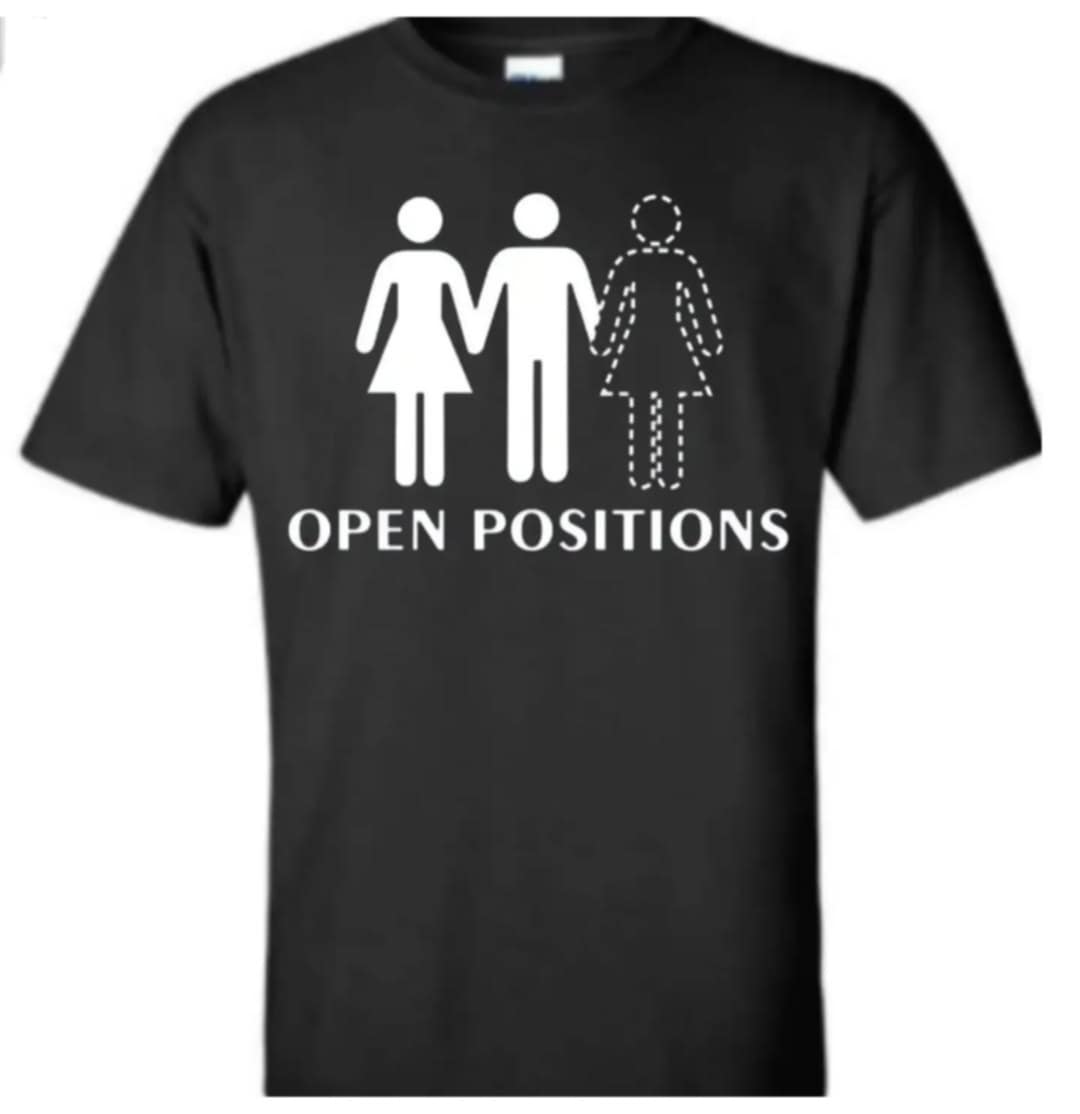 OPEN POSITIONS T-SHIRT-FEMALE