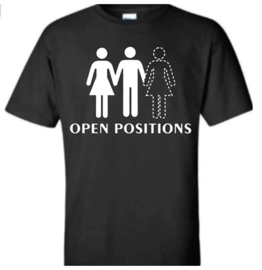OPEN POSITIONS T-SHIRT-FEMALE
