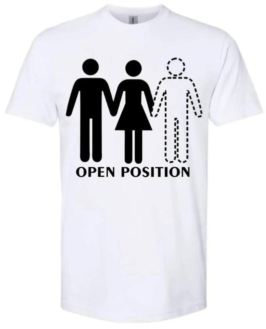 OPEN POSITIONS T-SHIRT-MALE